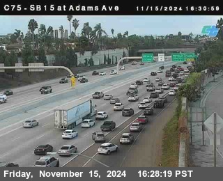 SB 15 at Adams Ave (On Ramp)