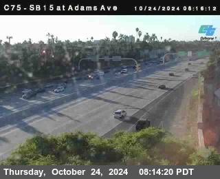 SB 15 at Adams Ave (On Ramp)