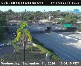 SB 15 at Adams Ave (On Ramp)