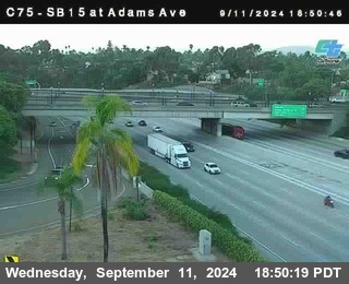 SB 15 at Adams Ave (On Ramp)