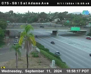 SB 15 at Adams Ave (On Ramp)