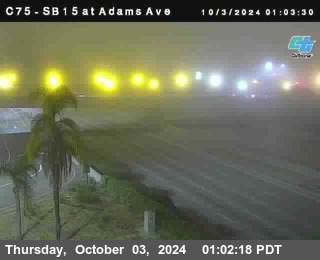 SB 15 at Adams Ave (On Ramp)