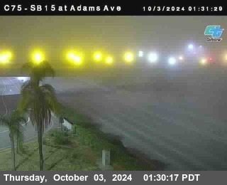 SB 15 at Adams Ave (On Ramp)