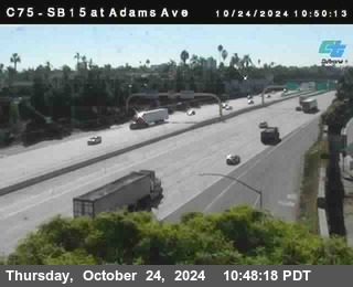 SB 15 at Adams Ave (On Ramp)