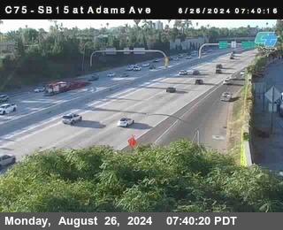 SB 15 at Adams Ave (On Ramp)