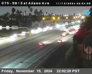 SB 15 at Adams Ave (On Ramp)