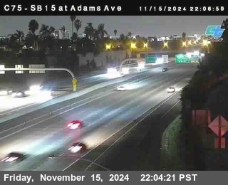 SB 15 at Adams Ave (On Ramp)