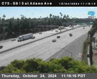 SB 15 at Adams Ave (On Ramp)