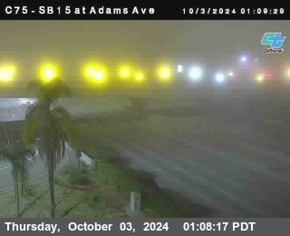 SB 15 at Adams Ave (On Ramp)