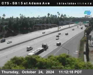 SB 15 at Adams Ave (On Ramp)