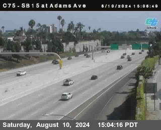 SB 15 at Adams Ave (On Ramp)