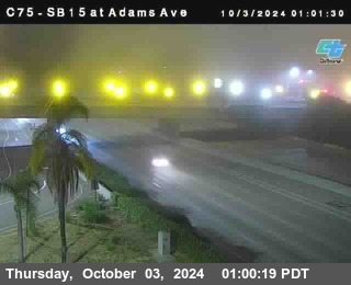 SB 15 at Adams Ave (On Ramp)