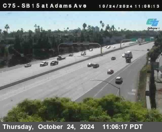 SB 15 at Adams Ave (On Ramp)