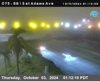 SB 15 at Adams Ave (On Ramp)