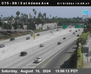 SB 15 at Adams Ave (On Ramp)