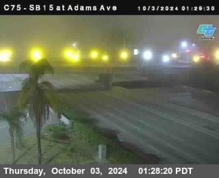 SB 15 at Adams Ave (On Ramp)