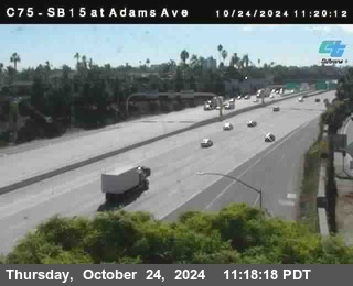 SB 15 at Adams Ave (On Ramp)