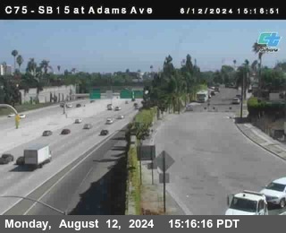 SB 15 at Adams Ave (On Ramp)