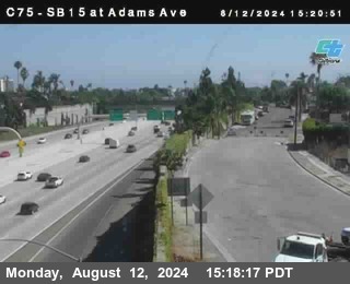 SB 15 at Adams Ave (On Ramp)