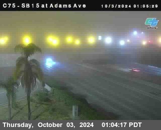 SB 15 at Adams Ave (On Ramp)