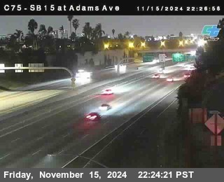 SB 15 at Adams Ave (On Ramp)