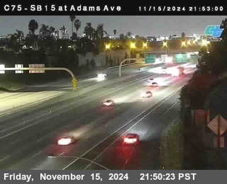 SB 15 at Adams Ave (On Ramp)