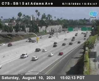 SB 15 at Adams Ave (On Ramp)