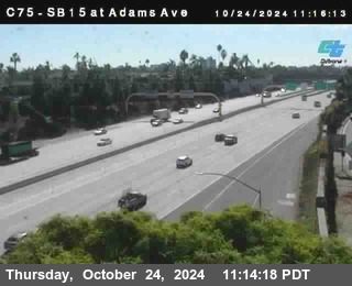 SB 15 at Adams Ave (On Ramp)