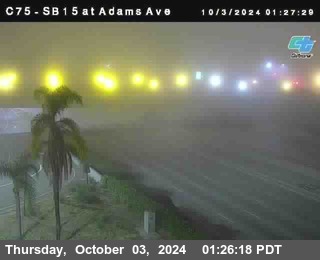 SB 15 at Adams Ave (On Ramp)