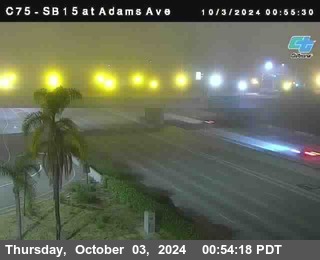 SB 15 at Adams Ave (On Ramp)