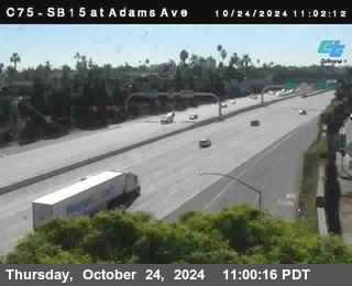 SB 15 at Adams Ave (On Ramp)