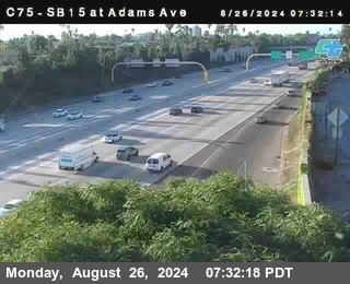 SB 15 at Adams Ave (On Ramp)