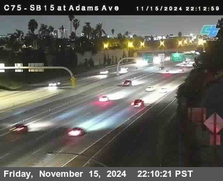 SB 15 at Adams Ave (On Ramp)