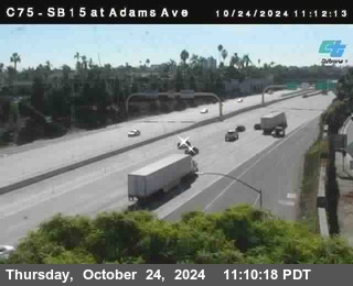 SB 15 at Adams Ave (On Ramp)