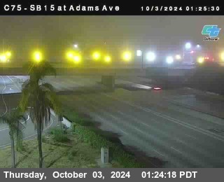 SB 15 at Adams Ave (On Ramp)