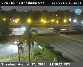 SB 15 at Adams Ave (On Ramp)