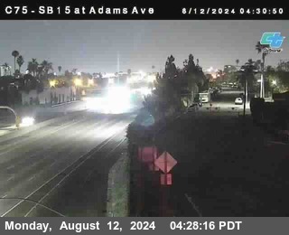 SB 15 at Adams Ave (On Ramp)