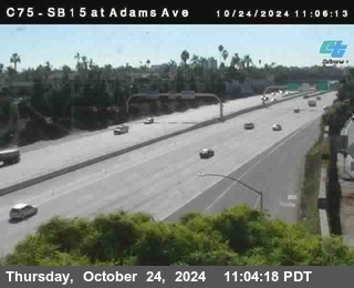 SB 15 at Adams Ave (On Ramp)