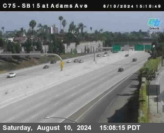 SB 15 at Adams Ave (On Ramp)