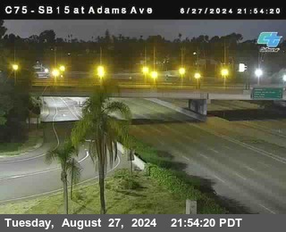 SB 15 at Adams Ave (On Ramp)