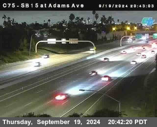 SB 15 at Adams Ave (On Ramp)