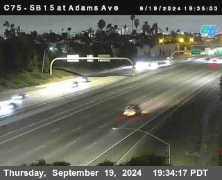 SB 15 at Adams Ave (On Ramp)