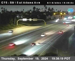 SB 15 at Adams Ave (On Ramp)