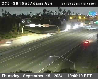 SB 15 at Adams Ave (On Ramp)