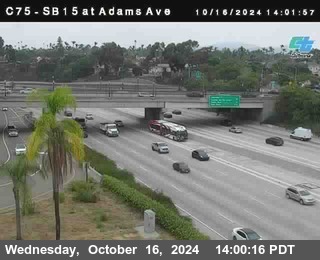 SB 15 at Adams Ave (On Ramp)