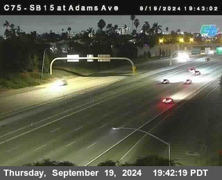 SB 15 at Adams Ave (On Ramp)