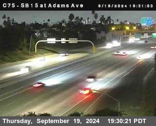 SB 15 at Adams Ave (On Ramp)