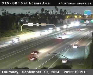 SB 15 at Adams Ave (On Ramp)