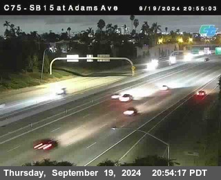 SB 15 at Adams Ave (On Ramp)