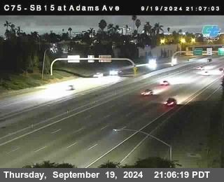 SB 15 at Adams Ave (On Ramp)